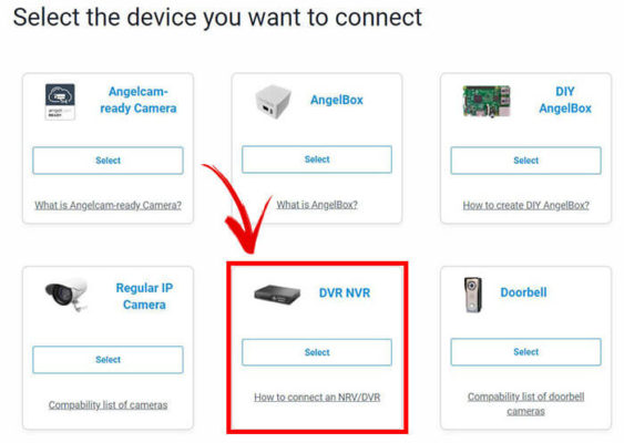Grabar DVR en la nube de Angelcam - Aprenda CCTV