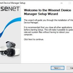 Wisenet-Device-Manager-install-01